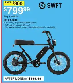 Dunham's Sports ZIP X E-BIKE offer