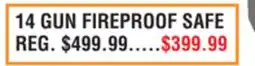 Dunham's Sports 14 GUN FIREPROOF SAFE offer