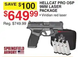 Dunham's Sports HELLCAT PRO OSP 9MM LASER PACKAGE offer