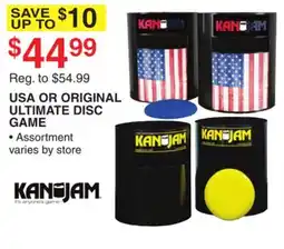 Dunham's Sports USA OR ORIGINAL ULTIMATE DISC GAME offer