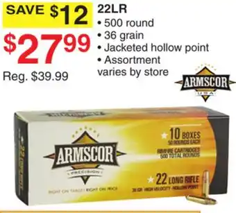 Dunham's Sports 22LR offer