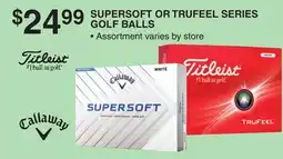 Dunham's Sports SUPERSOFT OR TRUFEEL SERIES GOLF BALLS offer