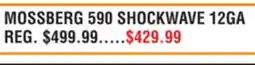 Dunham's Sports MOSSBERG 590 SHOCKWAVE 12GA offer