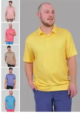 Dunham's Sports MEN'S COMFORT TECH HEATHERED POLO offer