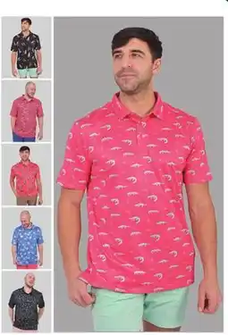 Dunham's Sports MEN'S COMFORT TECH NOVELTY POLO offer
