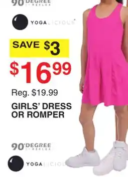 Dunham's Sports GIRLS' DRESS OR ROMPER offer