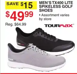 Dunham's Sports MEN'S TX400 LITE SPIKELESS GOLF SHOES offer