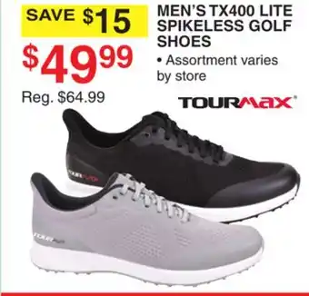 Dunham's Sports MEN'S TX400 LITE SPIKELESS GOLF SHOES offer