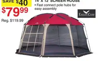 Dunham's Sports 14' X 12' SCREEN HOUSE offer