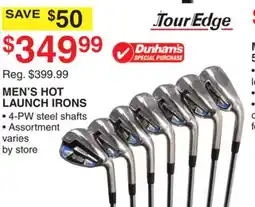 Dunham's Sports MEN'S HOT LAUNCH IRONS offer
