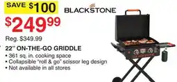 Dunham's Sports 22 ON-THE-GO GRIDDLE offer