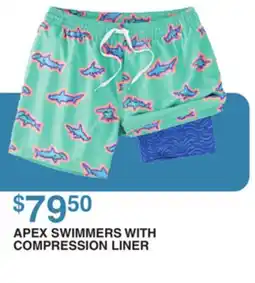 Dunham's Sports APEX SWIMMERS WITH COMPRESSION LINER offer