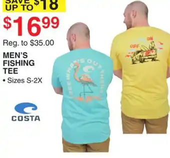 Dunham's Sports MEN'S FISHING TEE offer