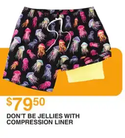 Dunham's Sports DON'T BE JELLIES WITH COMPRESSION LINER offer