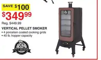 Dunham's Sports VERTICAL PELLET SMOKER offer