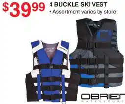 Dunham's Sports 4 BUCKLE SKI VEST offer