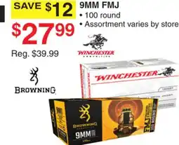 Dunham's Sports 9MM FMJ offer