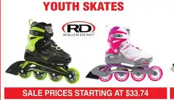 Dunham's Sports YOUTH SKATES offer