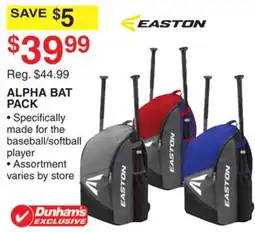 Dunham's Sports ALPHA BAT PACK offer