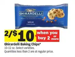 Meijer Ghirardelli Baking Chips offer