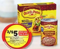 Meijer Old El Paso Products offer
