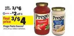Meijer Prego Pasta Sauces offer