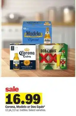 Meijer Corona, Modelo or Dos Equis offer
