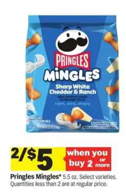 Meijer Pringles Mingles offer