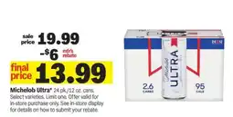 Meijer Michelob Ultra offer