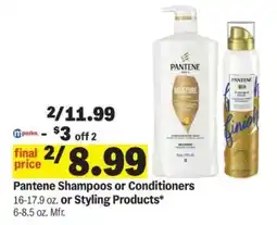 Meijer Pantene Shampoos or Conditioners or Styling Products offer