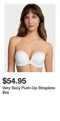 Victoria's Secret Very Sexy Push-Up Strapless Bra offer