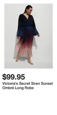 Victoria's Secret Victoria's Secret Siren Sunset Ombré Long Robe offer