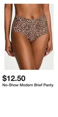 Victoria's Secret No-Show Modern Brief Panty offer