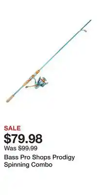 Cabela's Bass Pro Shops Prodigy Spinning Combo offer