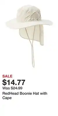 Cabela's RedHead Boonie Hat with Cape offer