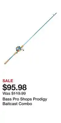 Cabela's Bass Pro Shops Prodigy Baitcast Combo offer