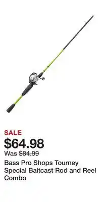 Cabela's Bass Pro Shops Tourney Special Baitcast Rod and Reel Combo offer
