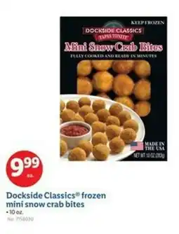 Lidl Dockside classics frozen mini snow crab bites offer