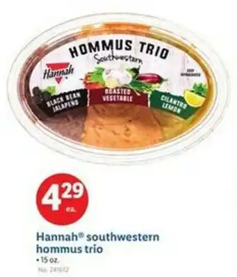 Lidl Hannah southwestern hommus trio offer