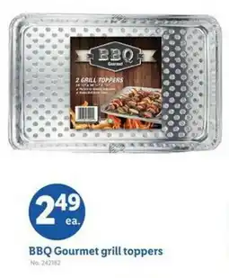 Lidl BBQ Gourmet grill toppers offer