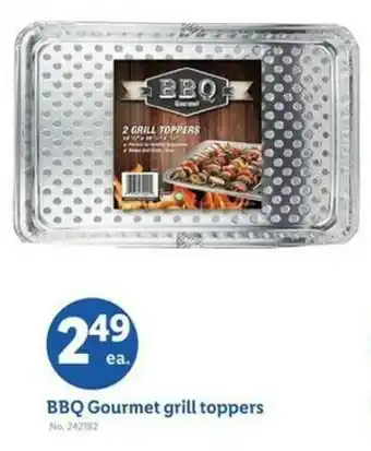Lidl BBQ Gourmet grill toppers offer