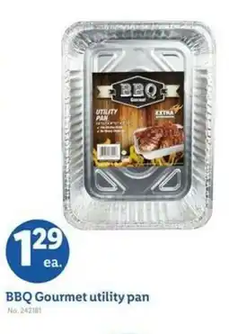 Lidl BBQ Gourmet utility pan offer
