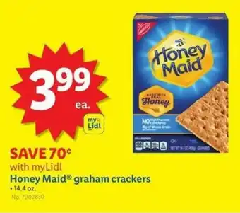 Lidl Honey Maid graham crackers offer