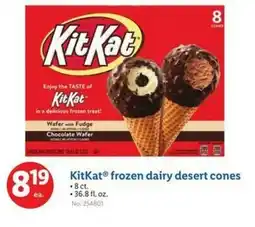 Lidl KitKat frozen dairy desert cones offer