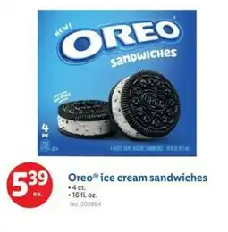 Lidl Oreo ice cream sandwiches offer