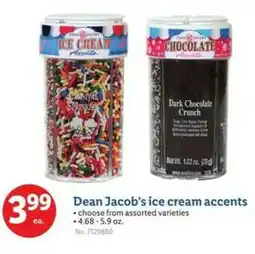 Lidl Dean jacob's ice cream accents offer