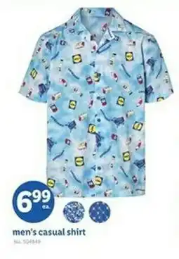 Lidl Men's casual shirt offer