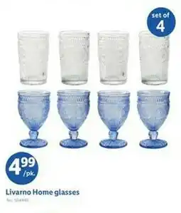 Lidl Livarno home glasses offer