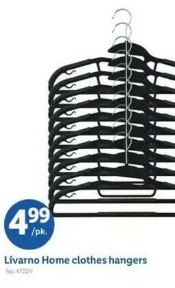 Lidl Livarno Home clothes hangers offer