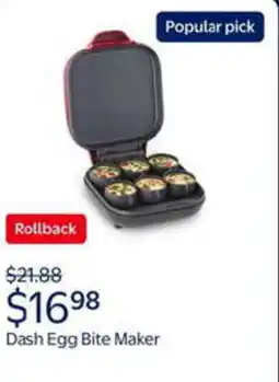 Walmart Dash egg bite maker offer
